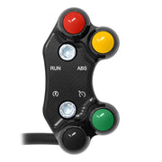 PULSANTIERA DX JETPRIME POMPA OEM APRILIA TUONO V4 1100 FACTORY 17-20 TITANIO