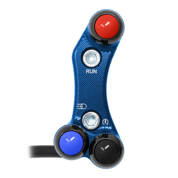 Pulsantiera Destra Pompa Oem Jetprime Suzuki GSX-R 1000 2017-21 Blu