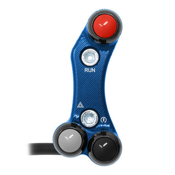 Pulsantiera Destra Pompa Oem Jetprime Yamaha Yzf R7 2022-24 Blu