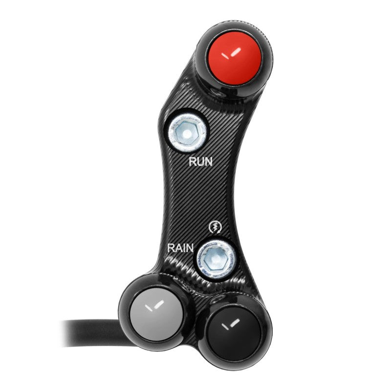 Pulsantiera Moto Jetprime Ducati Panigale V4 R 2023-24 Nero
