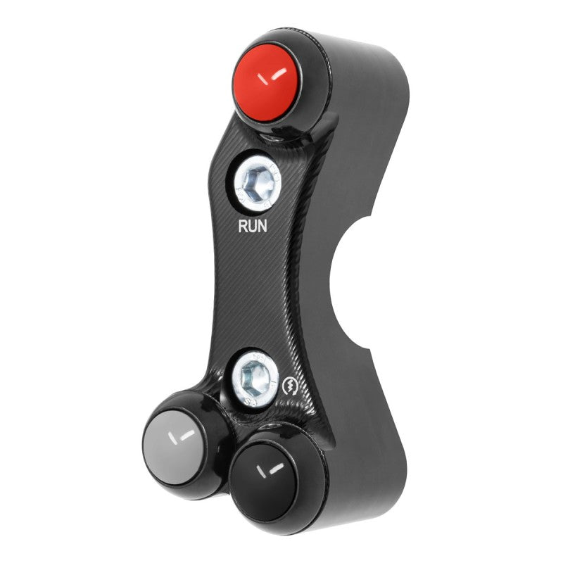 Pulsantiera Moto Jetprime BMW S 1000 RR 2021-25 Nero - vista 4