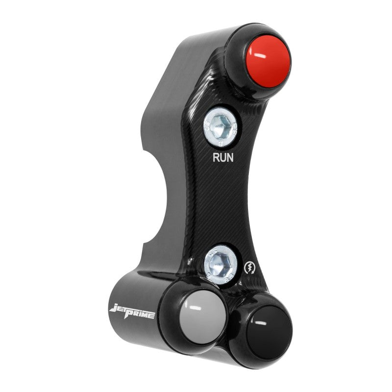 Pulsantiera Moto Jetprime BMW S 1000 RR 2021-25 Nero - vista 3