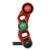 PULSANTIERA DESTRA JETPRIME FORI UNIVERSALI BMW R NINE T 2017-24 (ROSSO)