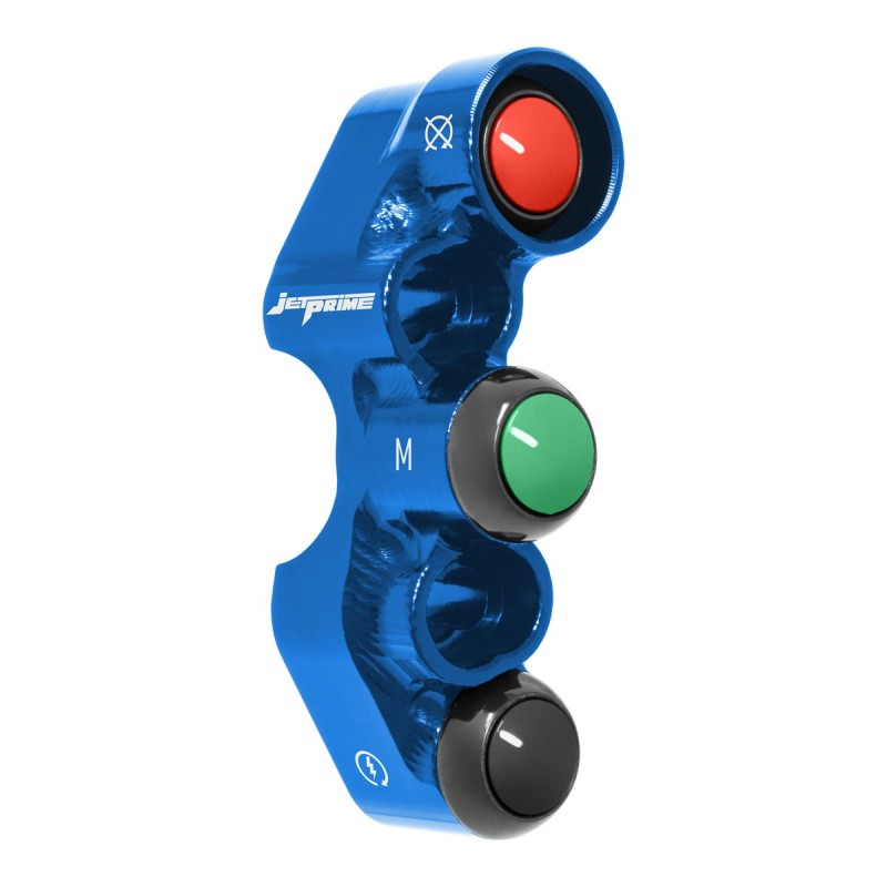 PULSANTIERA DESTRA JETPRIME X POMPA OEM BMW S 1000 XR 2014-24 (BLU)
