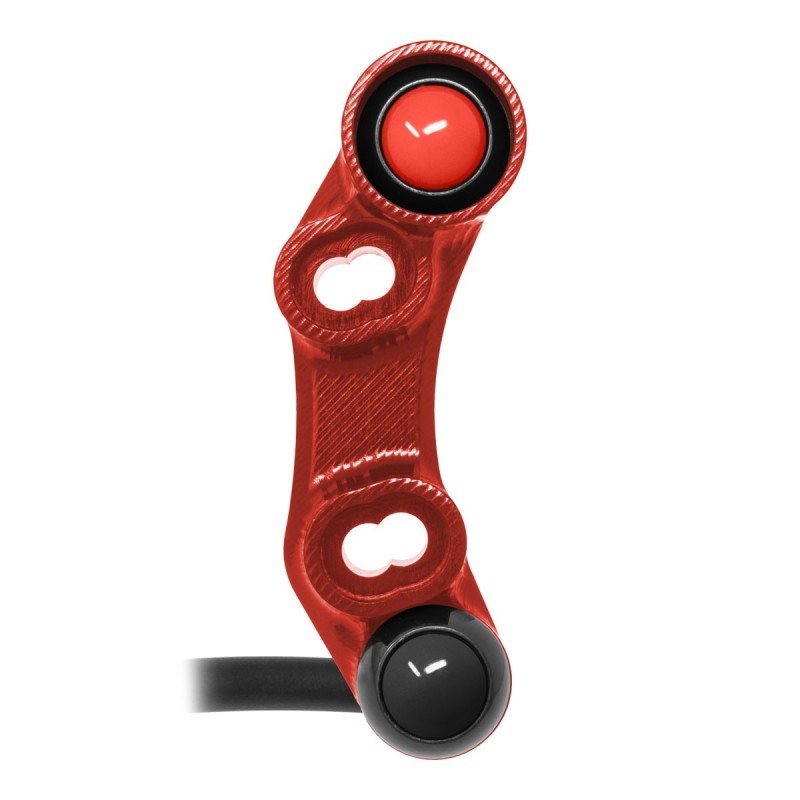 JETPRIME RIGHT HANDLEBAR SWITCH (OEM PUMP) KAWASAKI NINJA 400 2018-24 (RED)