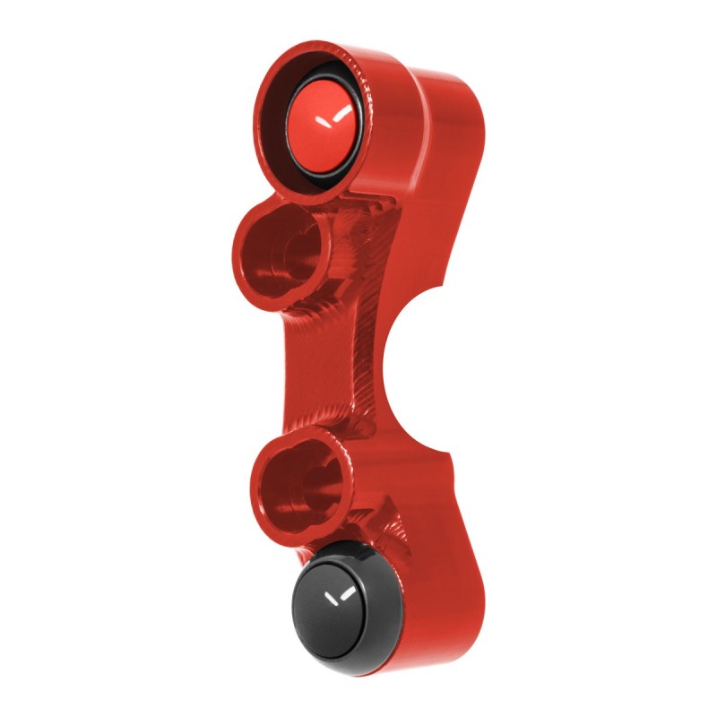 JETPRIME RIGHT HANDLEBAR SWITCH (OEM PUMP) KAWASAKI NINJA 400 2018-24 (RED)