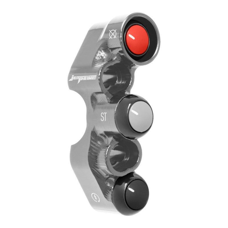 PULSANTIERA DESTRA JETPRIME POMPA FRENO KAWASAKI NINJA ZX-10R 04-15 TITANIO