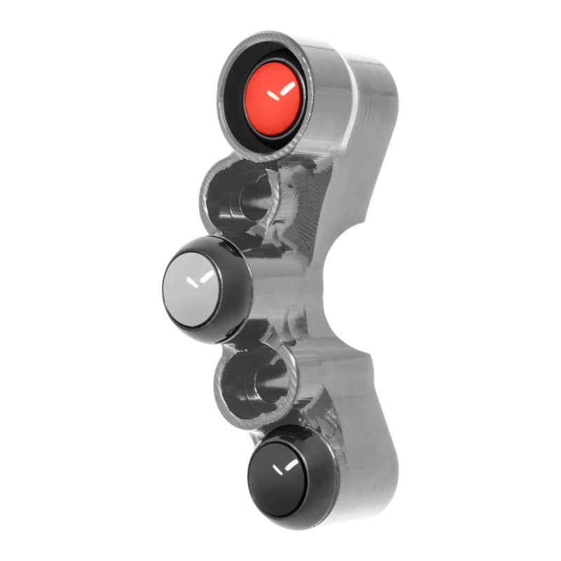 PULSANTIERA DESTRA JETPRIME POMPA FRENO KAWASAKI NINJA ZX-10R 04-15 TITANIO