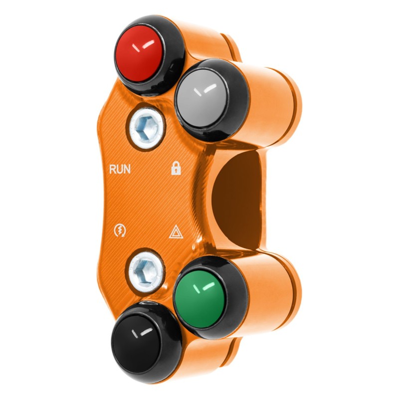 PULSANTIERA DESTRA JETPRIME X POMPA OEM KTM 1290 SUPERDUKE RR 2020-23 ARANCIO