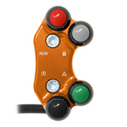 PULSANTIERA DESTRA JETPRIME X POMPA OEM KTM 1290 SUPERDUKE RR 2020-23 ARANCIO