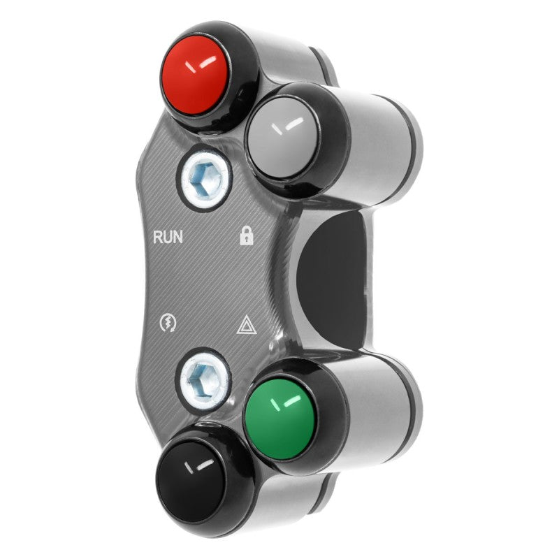 PULSANTIERA DESTRA JETPRIME X POMPA OEM KTM 1290 SUPERDUKE R EVO 2020-23 TITANIO