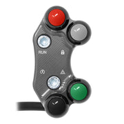 PULSANTIERA DESTRA JETPRIME X POMPA BREMBO KTM 1290 SUPERDUKE R 2020-23 TITANIO