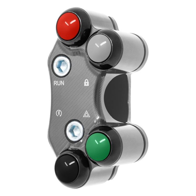 PULSANTIERA DESTRA JETPRIME X POMPA BREMBO KTM 1290 SUPER ADV S 21-24 TITANIO