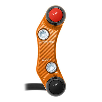 Pulsantiera Moto Jetprime KTM 890 Adventure 2021-22 Arancione