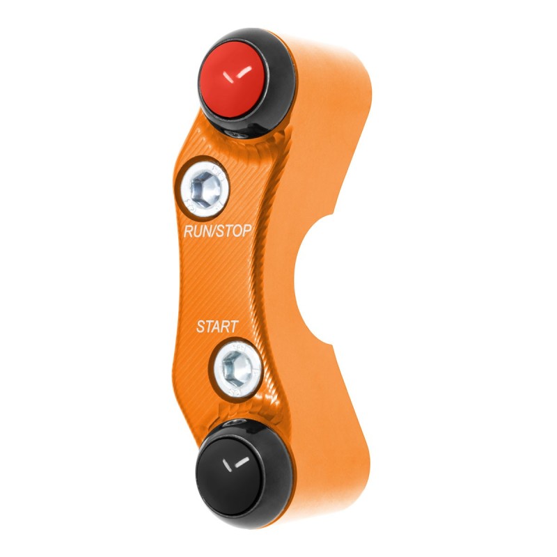 PULSANTIERA DX STRADALE JETPRIME POMPA BREMBO KTM 890 ADV R RALLY 21-22 ARANCIO