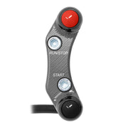 PULSANTIERA DESTRA STRADALE JETPRIME POMPA BREMBO KTM NORDEN 901 2022-24 TITANIO