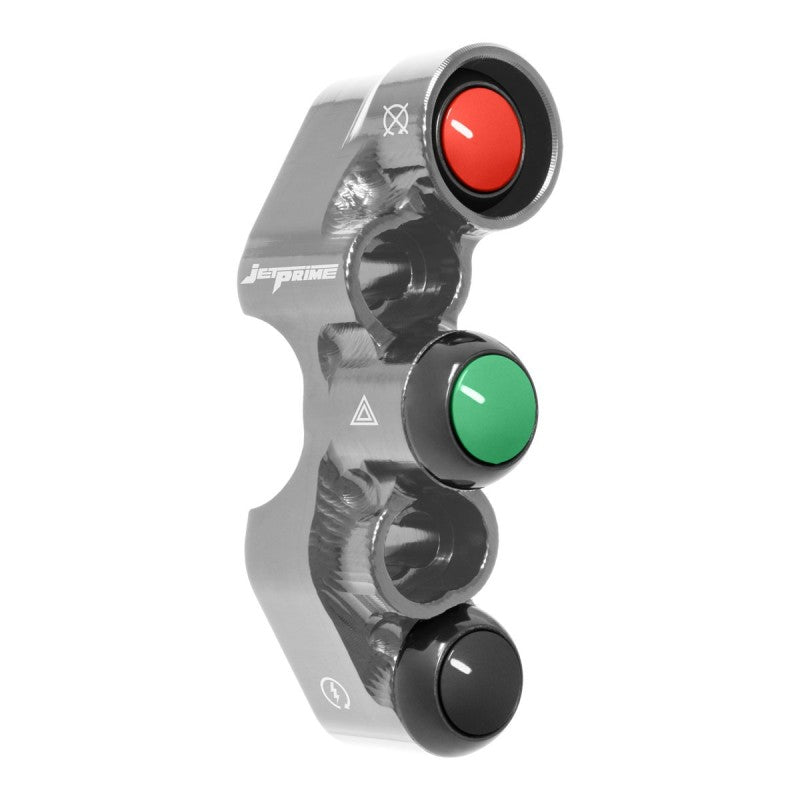 PULSANTIERA DX JETPRIME POMPA FRENO TRIUMPH STREET TRIPLE 765 R 2023-24 TITANIO