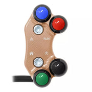 PULSANTIERA DESTRA JETPRIME X POMPA OEM TRIUMPH TIGER 850 2021-24 RAME