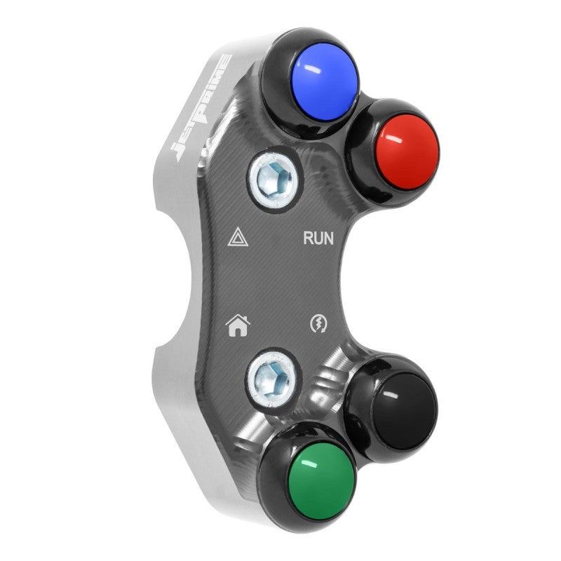 PULSANTIERA DESTRA JETPRIME POMPA OEM TRIUMPH STREET TRIPLE 765 2023-24 TITANIO