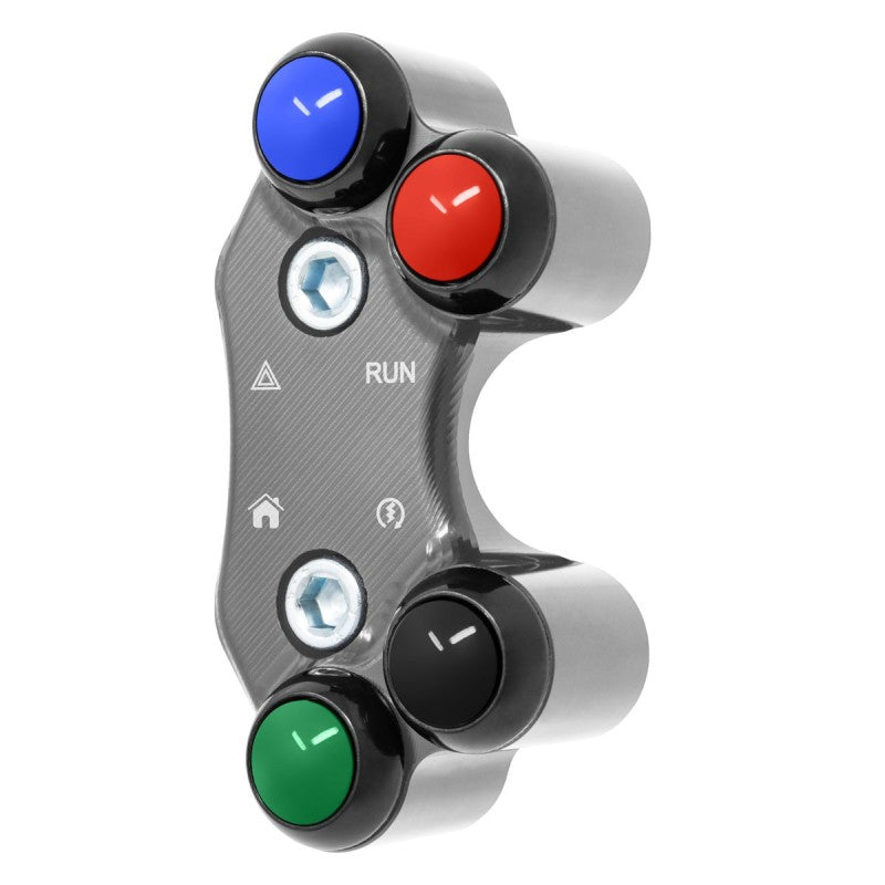 PULSANTIERA DX JETPRIME POMPA OEM TRIUMPH STREET TRIPLE 765 MOTO2 23-24 TITANIO