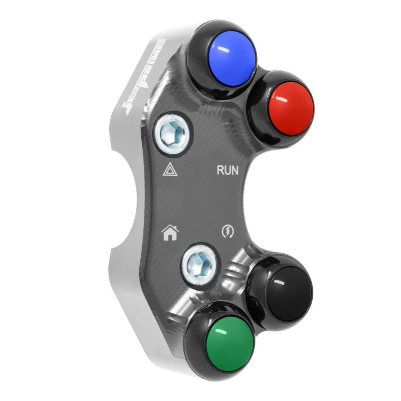 PULSANTIERA DESTRA JETPRIME X POMPA BREMBO TRIUMPH TIGER 800 2018-19 TITANIO