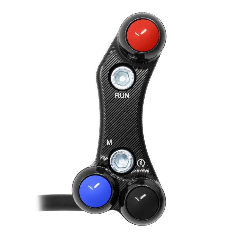 Pulsantiera Moto Jetprime BMW M 1000 RR 2020-24 Nero