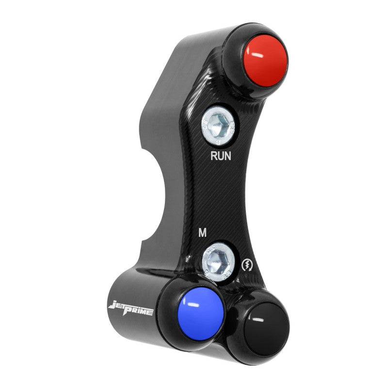 Pulsantiera Moto Jetprime BMW M 1000 RR 2020-24 Nero - vista 3