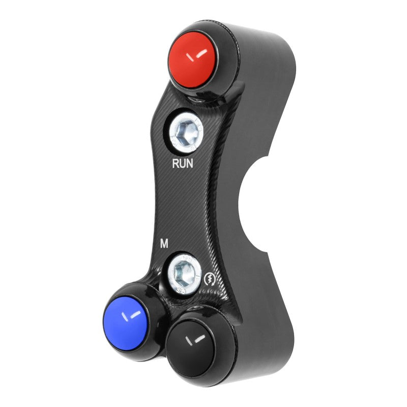 Pulsantiera Moto Jetprime BMW M 1000 RR 2020-24 Nero - vista 4