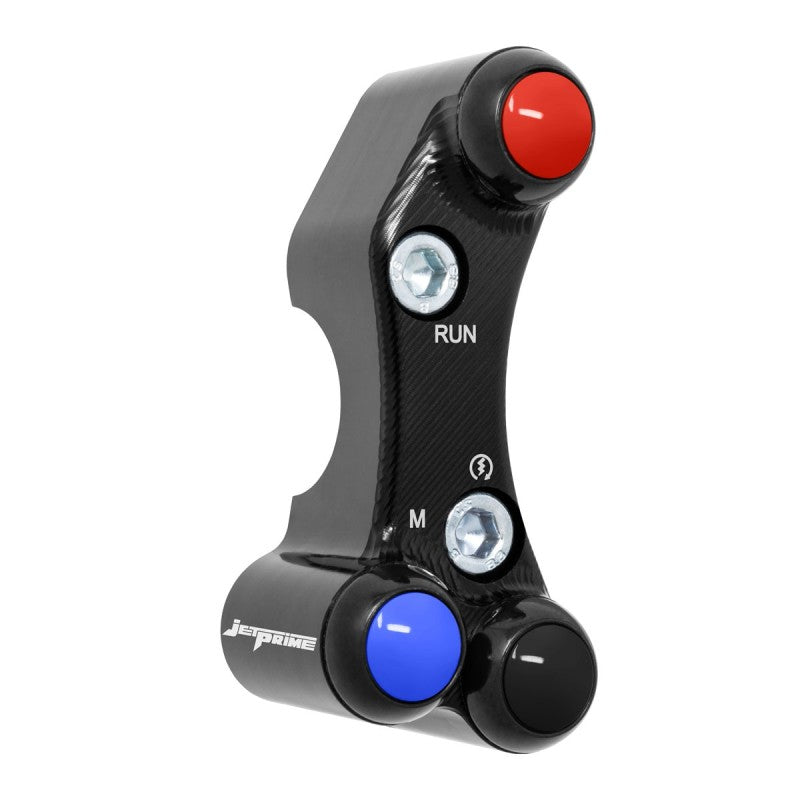 Pulsantiera Moto Jetprime BMW M 1000 RR 2020-24 Nero - vista 3