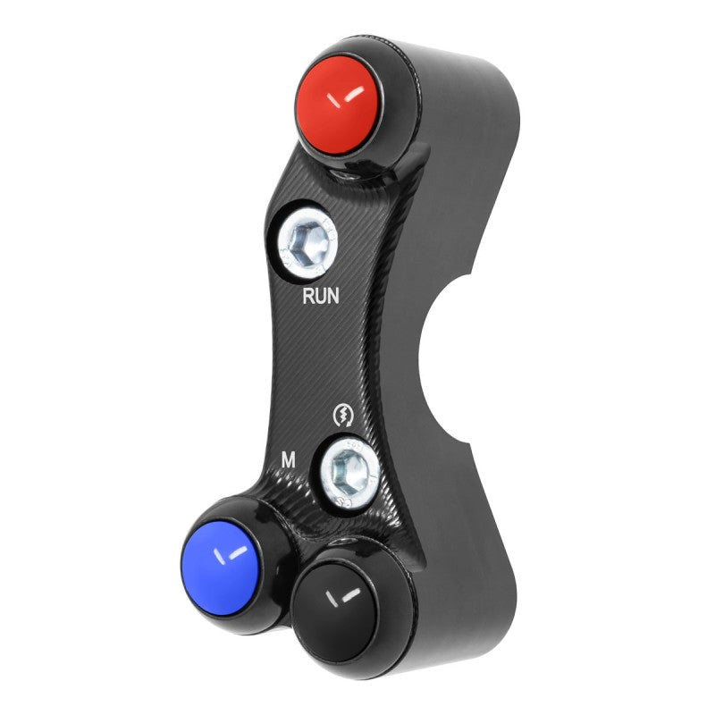 Pulsantiera Moto Jetprime BMW R 1000 RR 2020-24 Nero - vista 4