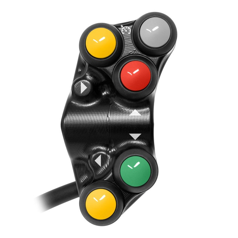 Pulsantiera Moto Jetprime Aprilia RSV4 Factory 2021-25 Nero - vista 4