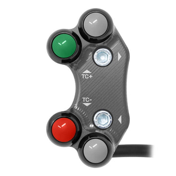Pulsantiera Sinistra Racing Jetprime Aprilia Tuono 457 2024 Titanio