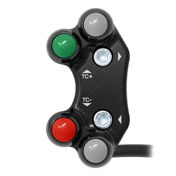 Pulsantiera Sinistra Racing Jetprime Aprilia Tuono 457 2024 Nero