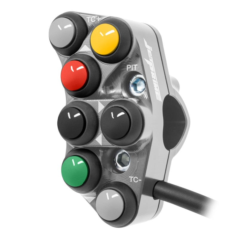 Pulsantiera Sinistra Racing Jetprime Aprilia Tuono 660 2021-23 Titanio - vista 2