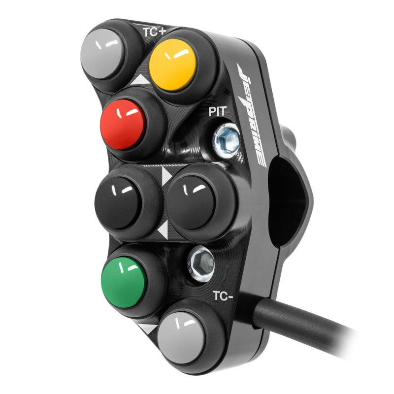 Pulsantiera Moto Jetprime Aprilia Tuono 660 Factory 2021-23 Nero - vista 2