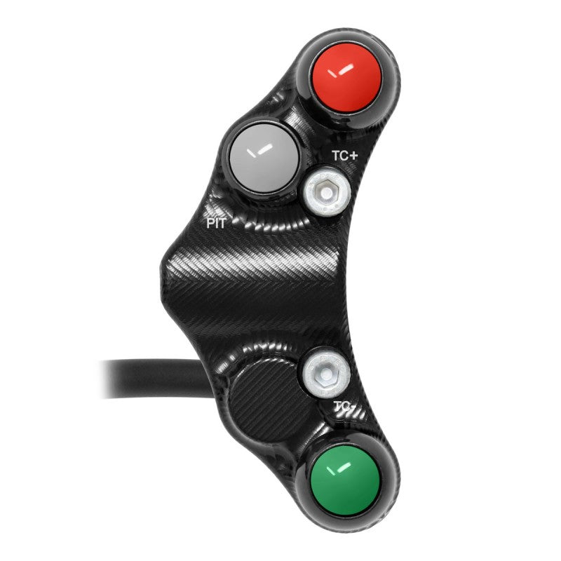 Pulsantiera Moto Jetprime Aprilia Tuono V4 Factory 1100 2017-20 Nero - vista 4
