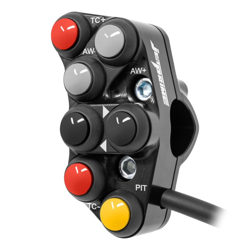 Pulsantiera Sinistra Racing Jetprime Aprilia RSV4 1100 2021-24 Nero - vista 2