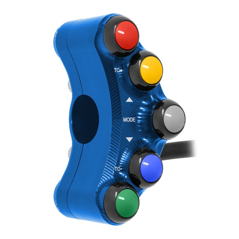 PULSANTIERA SINISTRA RACING JETPRIME APRILIA RSV4 1000 2009-10 (BLU)