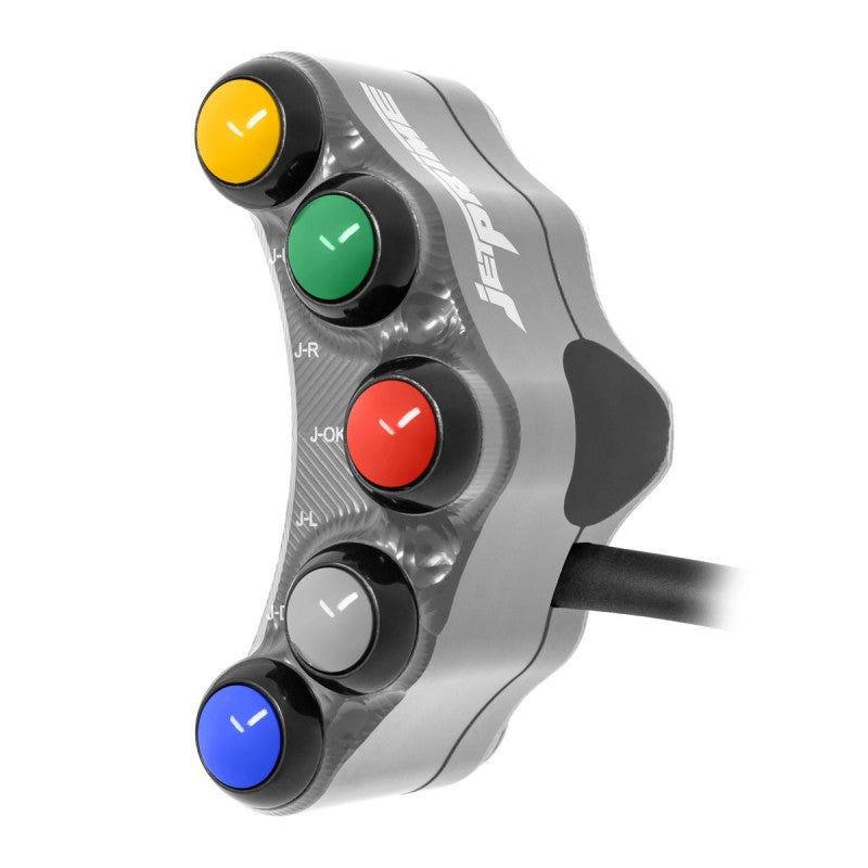 PULSANTIERA SINISTRA RACING JETPRIME APRILIA RSV4 FACTORY 1100 2020 (TITANIO)