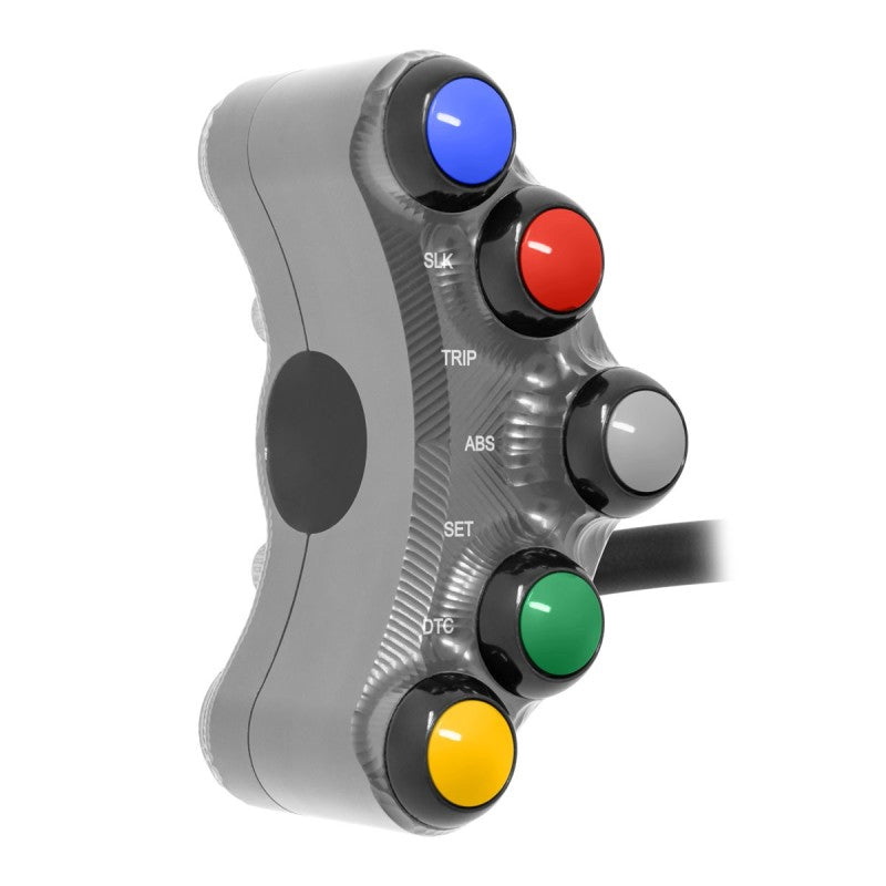 PULSANTIERA SINISTRA RACING JETPRIME BMW S 1000 RR HP4 2011-14 TITANIO