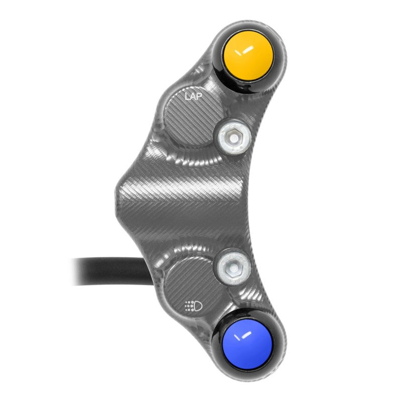 PULSANTIERA SINISTRA RACING JETPRIME BMW S 1000 RR 2009-14 TITANIO