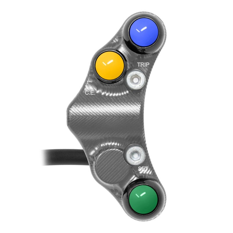 PULSANTIERA SINISTRA RACING JETPRIME BMW S 1000 RR 2019-24 - TITANIO