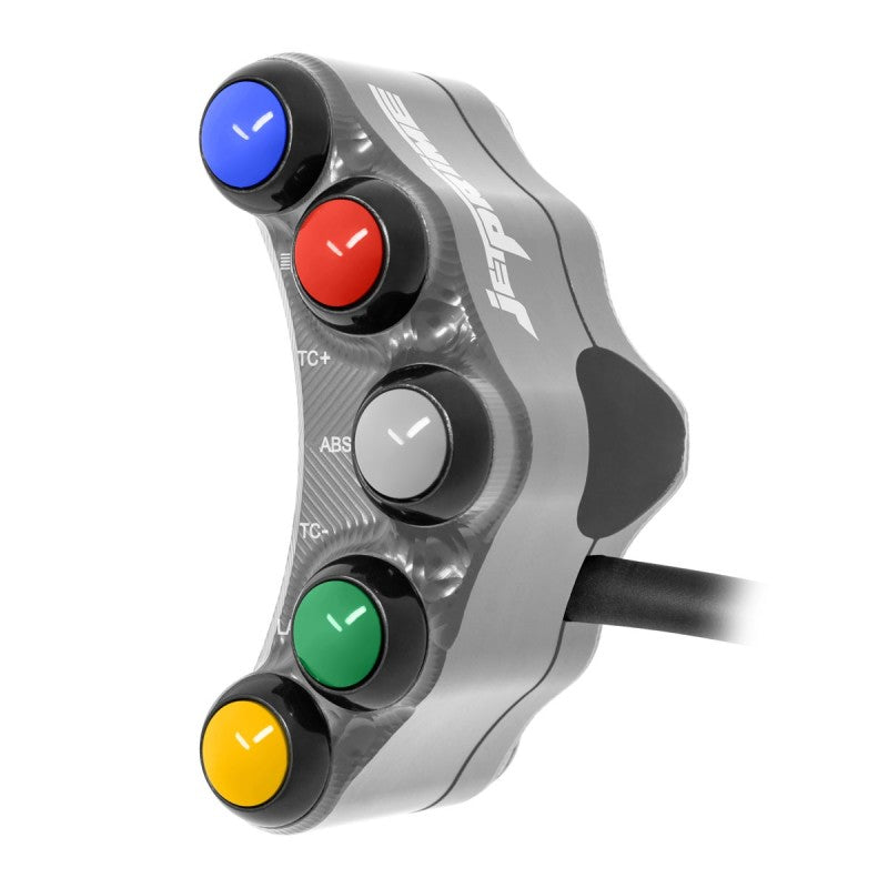 PULSANTIERA SINISTRA RACING JETPRIME BMW M 1000 RR 2020-24 - TITANIO