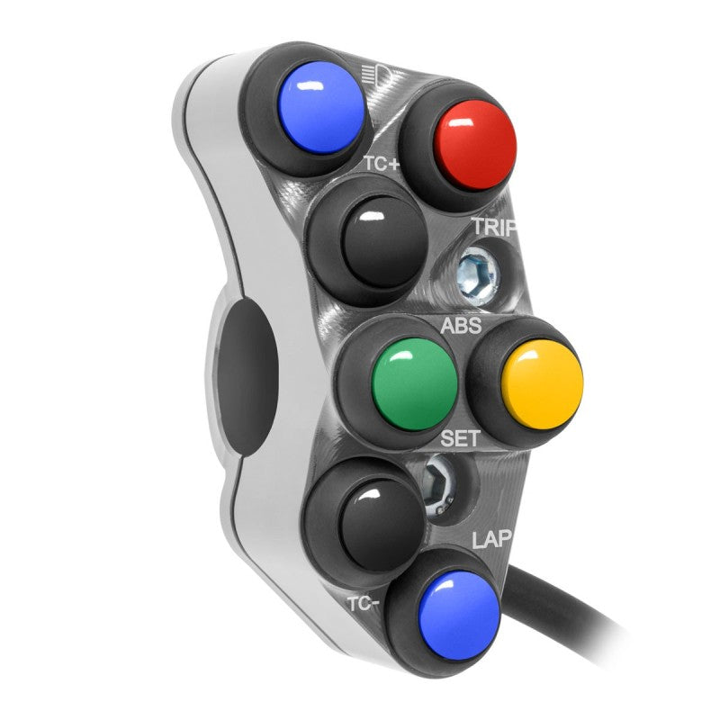 PULSANTIERA SINISTRA RACING JETPRIME BMW S 1000 RR 2015-18 (TITANIO)