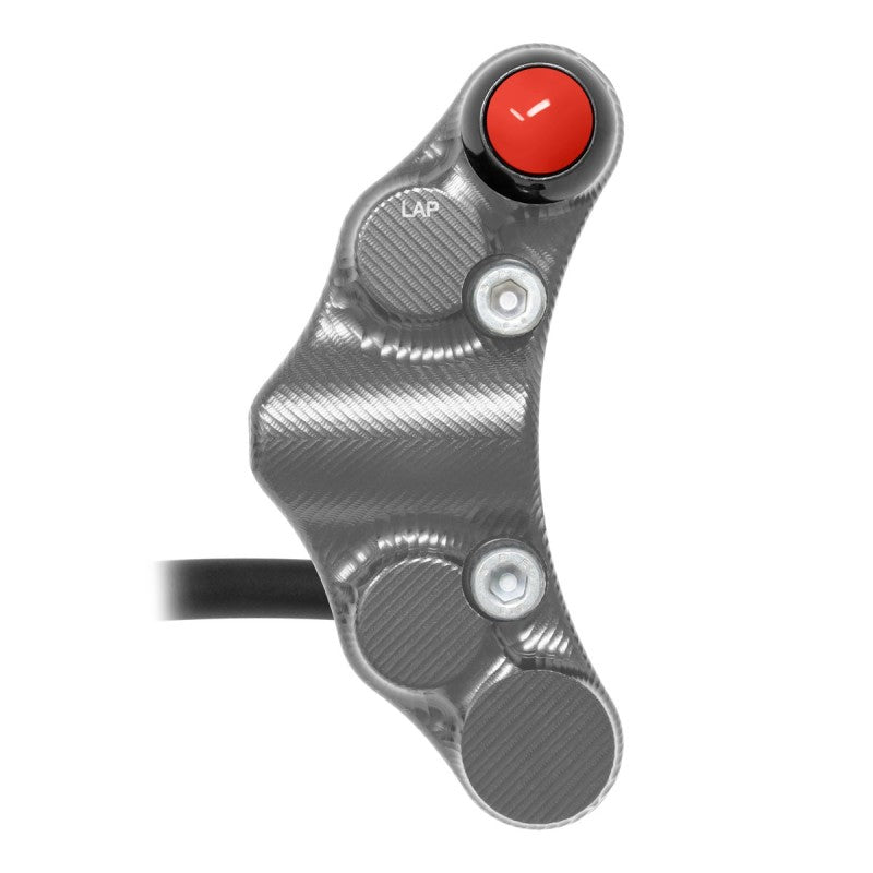 Pulsantiera Moto Jetprime Ducati Panigale 1199 2012-15 Titanio - vista 4