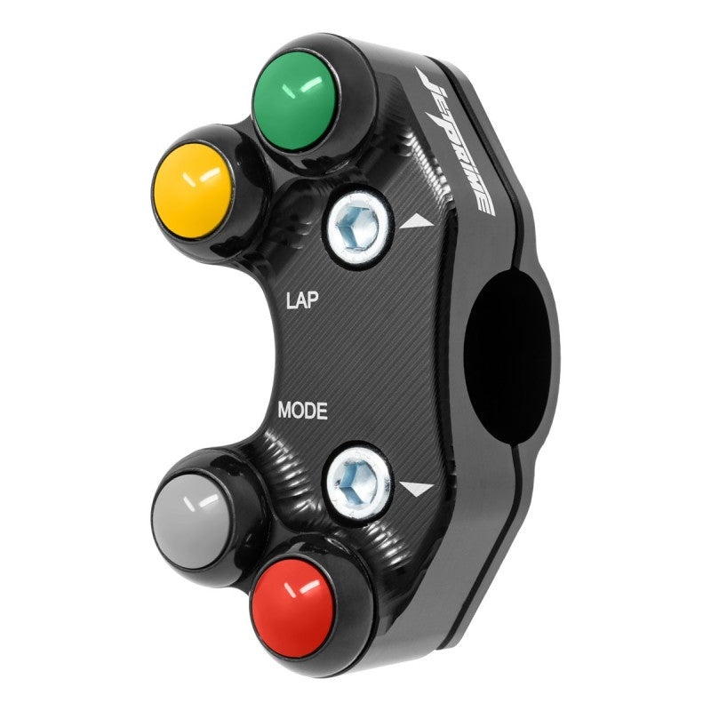 Pulsantiera Sinistra Racing Jetprime Ducati Panigale V2 2020-24 Nero - vista 2