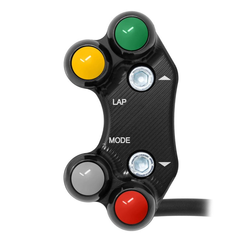 Pulsantiera Sinistra Racing Jetprime Ducati Panigale V2 2020-24 Nero