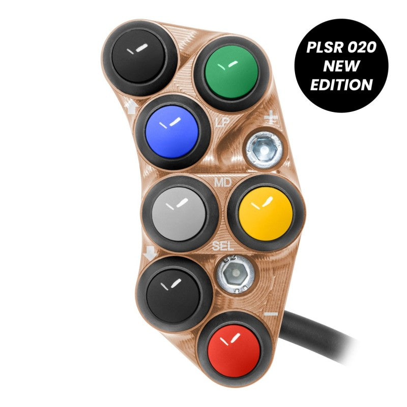 PULSANTIERA SINISTRA RACING JETPRIME DUCATI STREETFIGHTER V4 2020-24 RAME - NEW