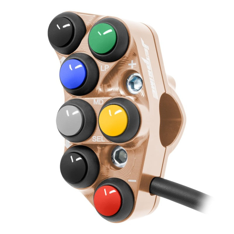 PULSANTIERA SINISTRA RACING JETPRIME DUCATI STREETFIGHTER V4 2020-24 RAME - NEW