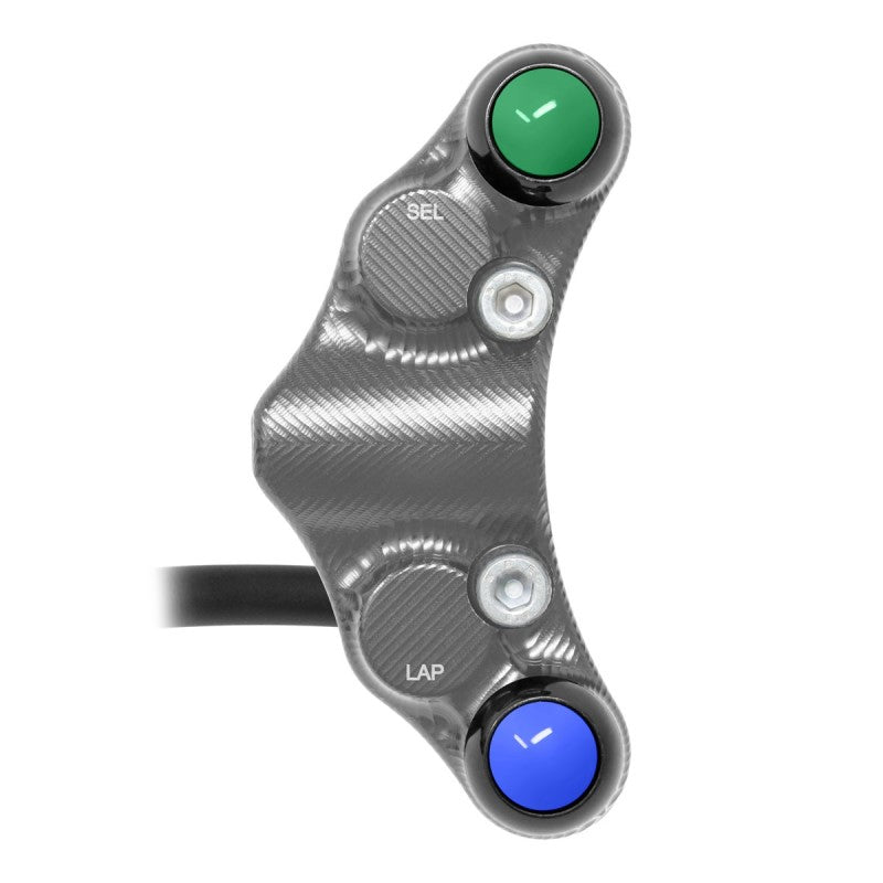 PULSANTIERA SINISTRA RACING JETPRIME DUCATI PANIGALE V4 R 2019-24 (TITANIO)